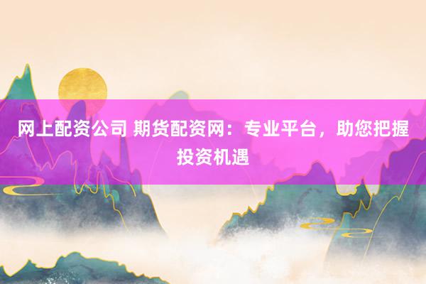 网上配资公司 期货配资网：专业平台，助您把握投资机遇