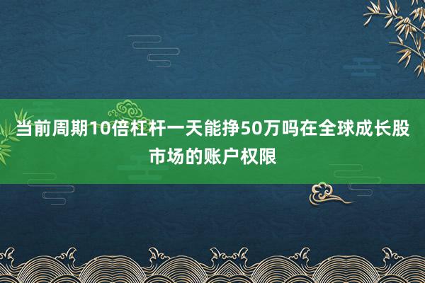 当前周期10倍杠杆一天能挣50万吗在全球成长股市场的账户权限